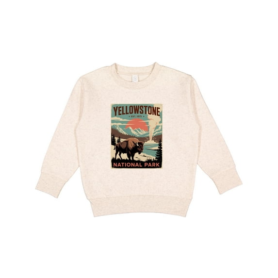 Inktastic Yellowstone National Park Toddler Sweatshirt