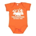 thumbnail image 1 of Inktastic Yellowstone National Park with Bear Mountains and Trees Boys or Girls Baby Bodysuit, 1 of 5