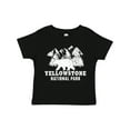 thumbnail image 1 of Inktastic Yellowstone National Park with Bear Mountains and Trees Boys or Girls Toddler T-Shirt, 1 of 5