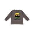 thumbnail image 1 of Inktastic Yellowstone National Park with Bear Mountains and Trees Cricle Boys or Girls Long Sleeve Toddler T-Shirt, 1 of 5