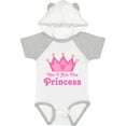 thumbnail image 1 of Inktastic Yes I Am The Princess Crown Girls Baby Bodysuit, 1 of 5