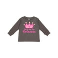 thumbnail image 1 of Inktastic Yes I Am the Princess Crown Girls Long Sleeve Toddler T-Shirt, 1 of 5