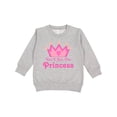 thumbnail image 1 of Inktastic Yes I Am the Princess Crown Toddler Sweatshirt, 1 of 4