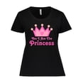thumbnail image 1 of Inktastic Yes I Am the Princess Crown Women's Plus Size T-Shirt, 1 of 5