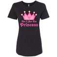 thumbnail image 1 of Inktastic Yes I Am the Princess Crown Women's T-Shirt, 1 of 5