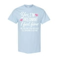 thumbnail image 1 of Inktastic Yes I'm Pregnant I Feel Fine No You Cant Touch My Belly T-Shirt, 1 of 5