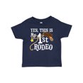 thumbnail image 1 of Inktastic Yes, This is My 1st Rodeo Cowboy Hat and Lasso Boys or Girls Baby T-Shirt, 1 of 5