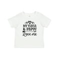 thumbnail image 1 of Inktastic YiaYia and Papou Love Me Granddaughter Girls Baby T-Shirt, 1 of 5