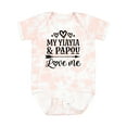 thumbnail image 1 of Inktastic Yiayia and Papou Love Me Granddaughter Girls Baby Bodysuit, 1 of 5