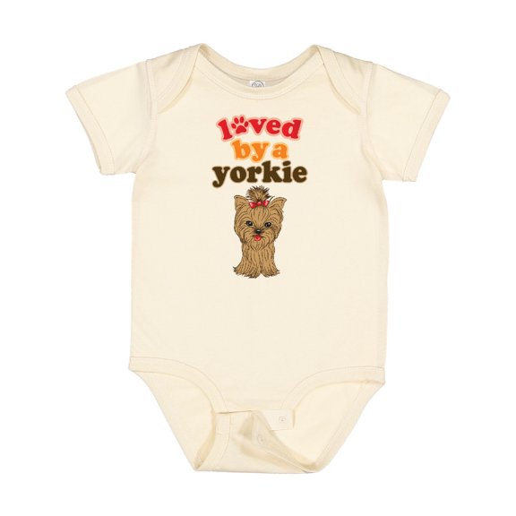 Inktastic Yorkshire Terrier Dog Yorkie Boys or Girls Baby Bodysuit