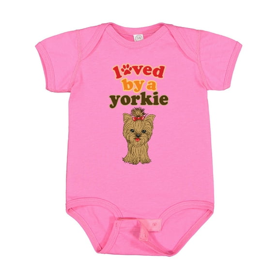 Inktastic Yorkshire Terrier Dog Yorkie Boys or Girls Baby Bodysuit