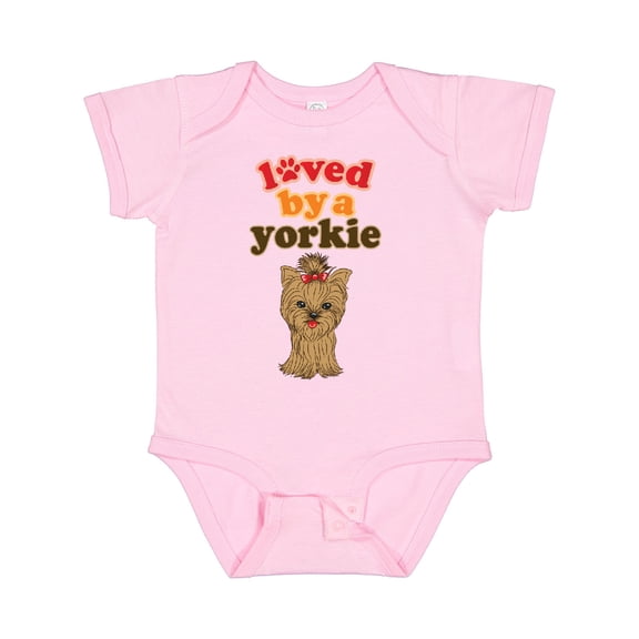 Inktastic Yorkshire Terrier Dog Yorkie Boys or Girls Baby Bodysuit