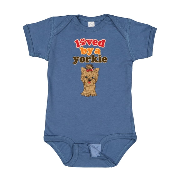 Inktastic Yorkshire Terrier Dog Yorkie Boys or Girls Baby Bodysuit