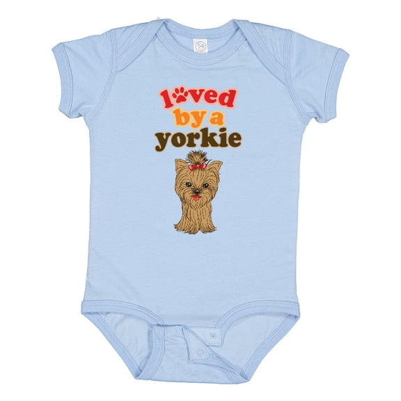 Inktastic Yorkshire Terrier Dog Yorkie Boys or Girls Baby Bodysuit