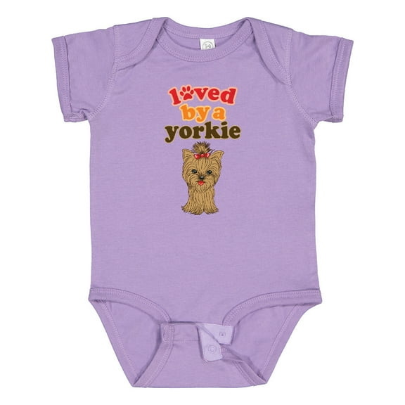 Inktastic Yorkshire Terrier Dog Yorkie Boys or Girls Baby Bodysuit