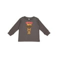 thumbnail image 1 of Inktastic Yorkshire Terrier Dog Yorkie Boys or Girls Long Sleeve Toddler T-Shirt, 1 of 5