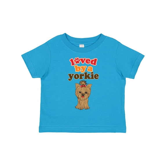 Inktastic Yorkshire Terrier Dog Yorkie Boys or Girls Toddler T-Shirt