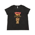 thumbnail image 1 of Inktastic Yorkshire Terrier Dog Yorkie Women's Plus Size T-Shirt, 1 of 5