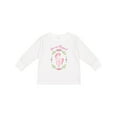 thumbnail image 1 of Inktastic You Are Magical Pink and White Unicorn with Flowers Boys or Girls Long Sleeve Toddler T-Shirt, 1 of 5