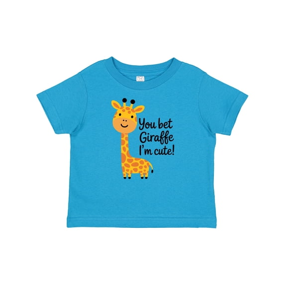 Inktastic You Bet Giraffe I'm Cute Boys or Girls Baby T-Shirt