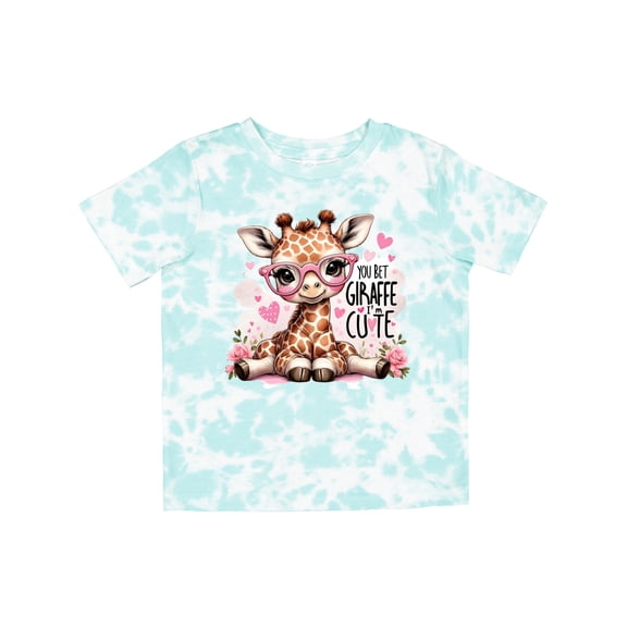 Inktastic You Bet Giraffe I'm Cute Girls Toddler T-Shirt