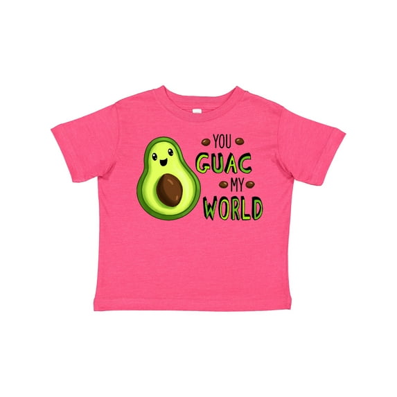 Inktastic You Guac My World with Cute Avocado Boys or Girls Toddler T-Shirt