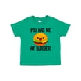 thumbnail image 1 of Inktastic You Had Me At Burger Boys or Girls Baby T-Shirt, 1 of 5