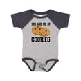 thumbnail image 1 of Inktastic You Had Me at Cookies Boys or Girls Baby Bodysuit, 1 of 5