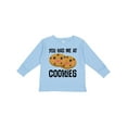 thumbnail image 1 of Inktastic You Had Me at Cookies Boys or Girls Long Sleeve Toddler T-Shirt, 1 of 5