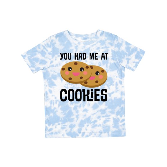 Inktastic You Had Me at Cookies Boys or Girls Toddler T-Shirt