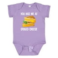 thumbnail image 1 of Inktastic You Had Me at Grilled Cheese Sandwich Boys or Girls Baby Bodysuit, 1 of 5