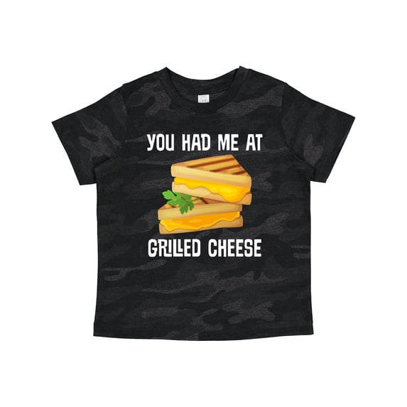Inktastic You Had Me at Grilled Cheese Sandwich Boys or Girls Toddler T-Shirt