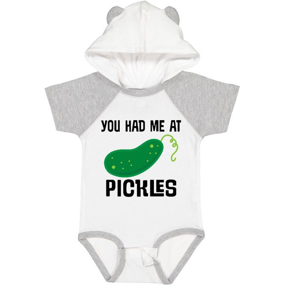 Inktastic You Had Me at Pickles Boys or Girls Baby Bodysuit