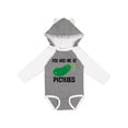 thumbnail image 1 of Inktastic You Had Me at Pickles Boys or Girls Long Sleeve Baby Bodysuit, 1 of 5