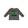 thumbnail image 1 of Inktastic You Had Me at Pickles Boys or Girls Long Sleeve Toddler T-Shirt, 1 of 5