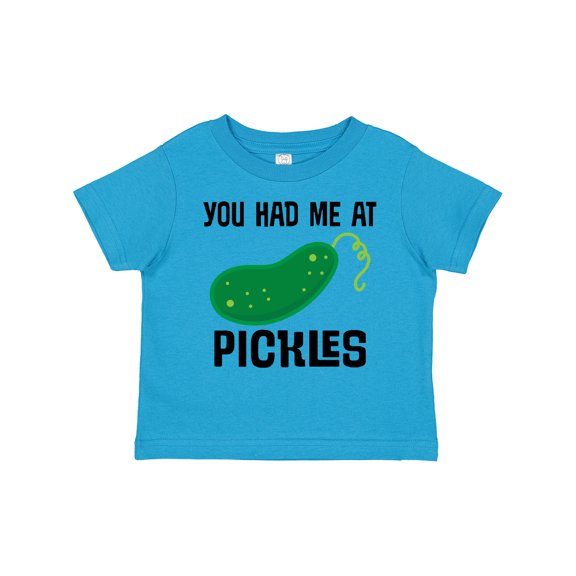 Inktastic You Had Me at Pickles Boys or Girls Toddler T-Shirt