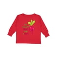 thumbnail image 1 of Inktastic You Make my Heart Skip a Beet Boys or Girls Long Sleeve Toddler T-Shirt, 1 of 5