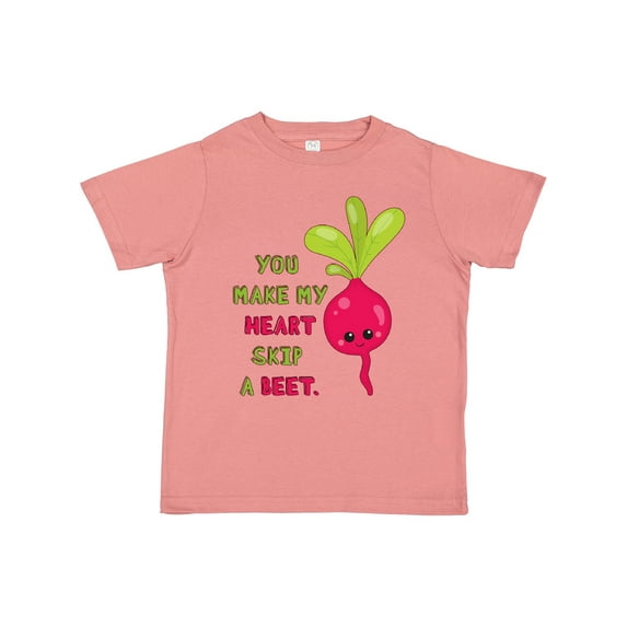 Inktastic You Make my Heart Skip a Beet Boys or Girls Toddler T-Shirt