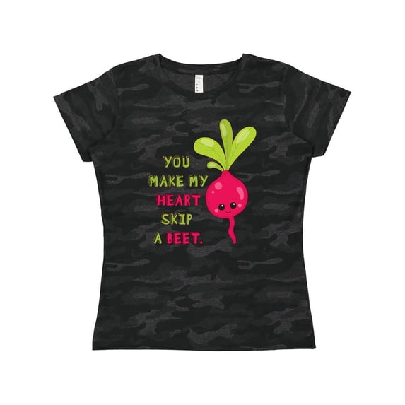 Inktastic You Make my Heart Skip a Beet Women's T-Shirt