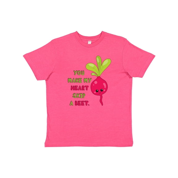 Inktastic You Make my Heart Skip a Beet Youth T-Shirt