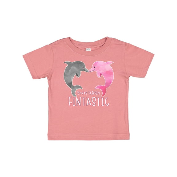 Inktastic You're Flippin' Fintastic Dolphins Boys or Girls Baby T-Shirt