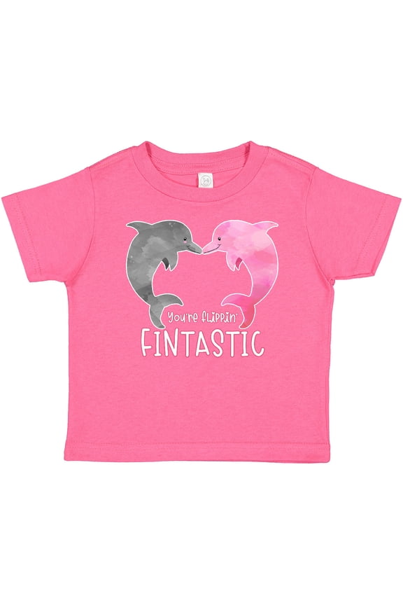 You're Flippin' Fintastic Dolphins Boys or Girls Baby T-Shirt