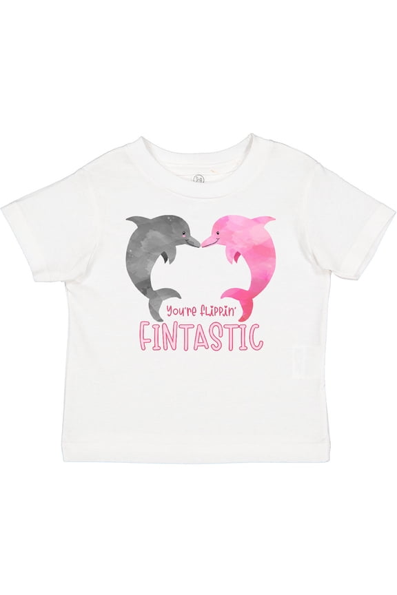 You're Flippin' Fintastic Dolphins Boys or Girls Baby T-Shirt