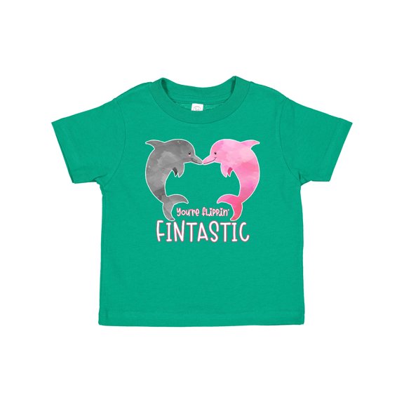Inktastic You're Flippin' Fintastic Dolphins Boys or Girls Baby T-Shirt