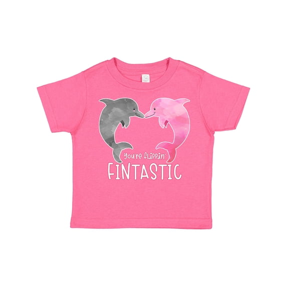 Inktastic You're Flippin' Fintastic Dolphins Boys or Girls Toddler T-Shirt
