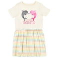 thumbnail image 1 of Inktastic You're Flippin' Fintastic Dolphins Girls Toddler Dress, 1 of 5