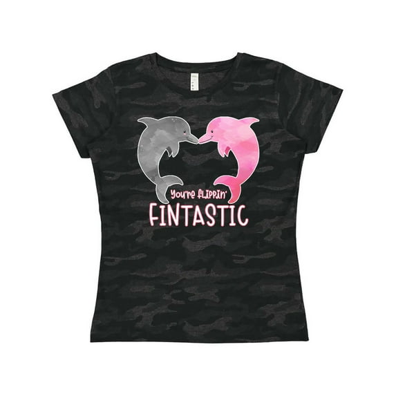 Inktastic You're Flippin' Fintastic Dolphins Women's T-Shirt