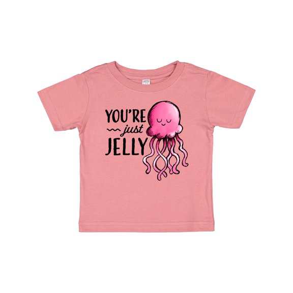Inktastic You're Just Jelly with Pink Jellyfish Boys or Girls Baby T-Shirt