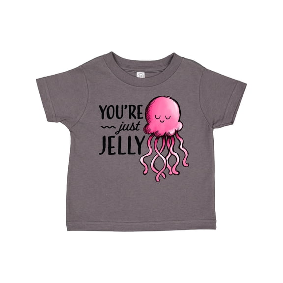 Inktastic You're Just Jelly with Pink Jellyfish Boys or Girls Toddler T-Shirt