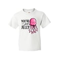 thumbnail image 1 of Inktastic You're Just Jelly with Pink Jellyfish Youth T-Shirt, 1 of 5